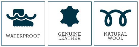 kobi, e-kobi, EMU AUSTRALIA ikony Waterproof, Genuine Leather, Natural Wool