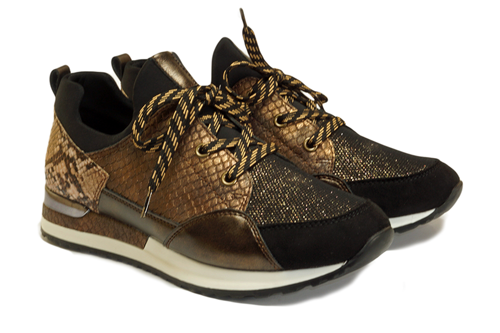 RIEKER REMONTE R2503-24 brown combination, półbuty/sneakersy damskie, sklep internetowy e-kobi.pl