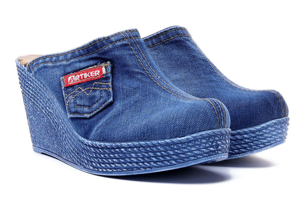 ARTIKER RELAKS 40C0232 jeans, klapki damskie, sklep internetowy e-kobi.pl