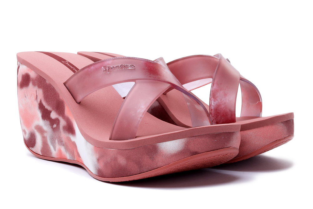 IPANEMA 83071 LIPSTICK STRAPS VII 20197 pink/pink, klapki damskie, sklep internetowy e-kobi.pl