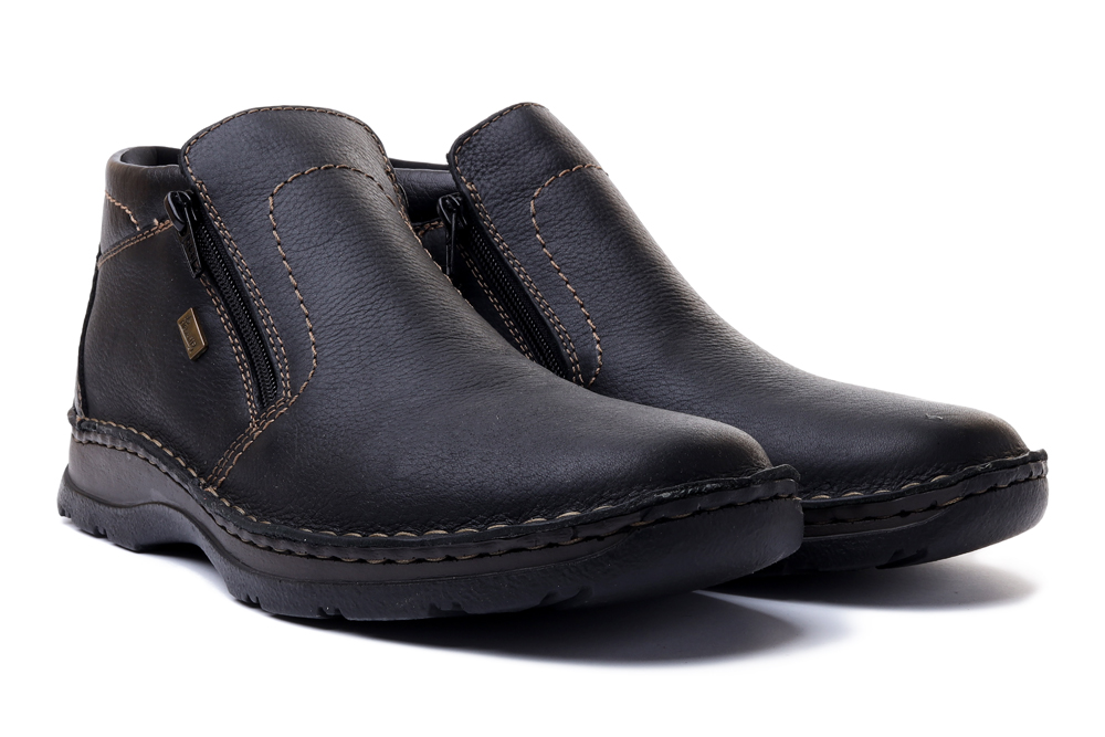 RIEKER 05373-00 black, botki męskie, sklep internetowy e-kobi.pl