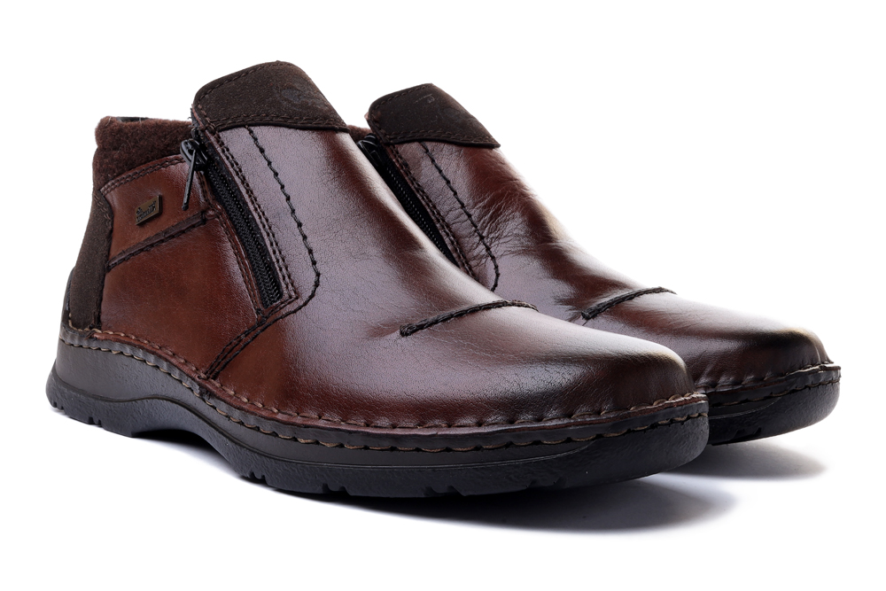 RIEKER TEX 05389-25 brown, botki męskie, sklep internetowy e-kobi.pl