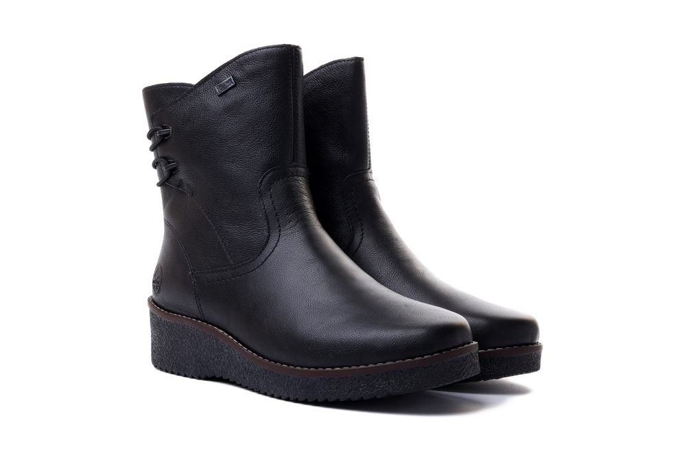 RIEKER TEX Y4662-00 black, botki damskie, sklep internetowy e-kobi.pl