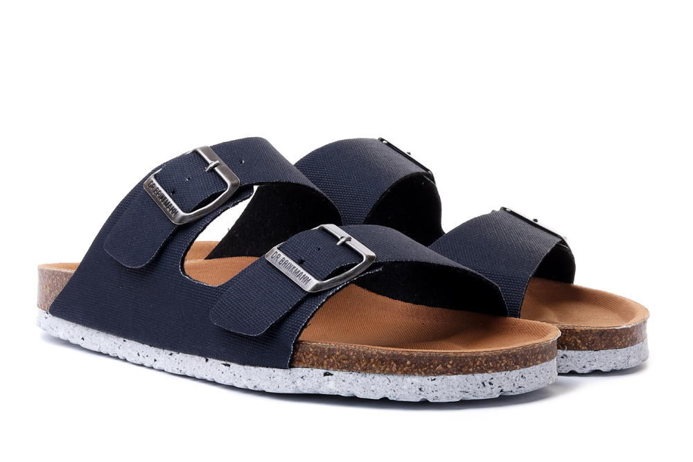DR. BRINKMANN 600507-5 blau, klapki profilaktyczne damskie, sklep internetowy e-kobi.pl