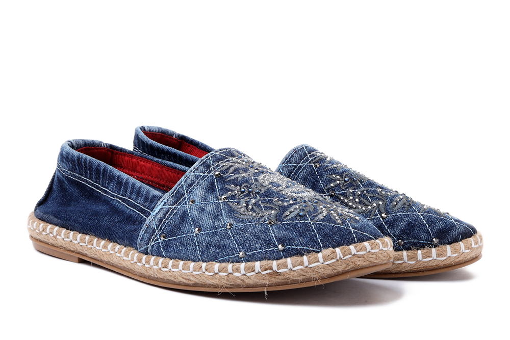 LANQIER 40C0294 jeans, półbuty/espadryle damskie, sklep internetowy e-kobi.pl