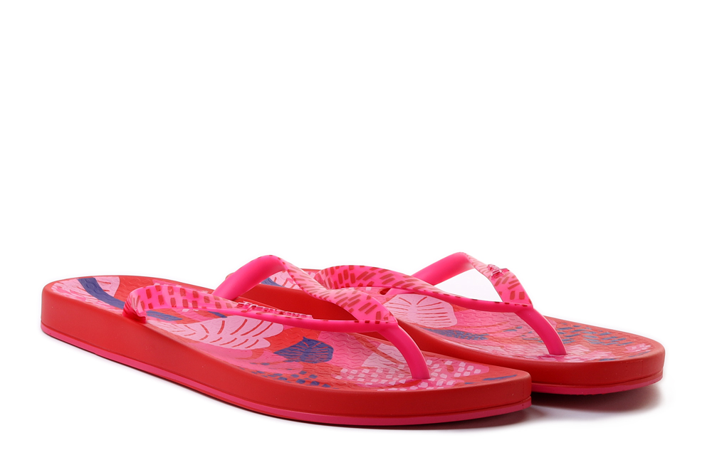 IPANEMA Anat Nature VII Fem 83325 red/pink, klapki japonki damskie, sklep internetowy e-kobi.pl