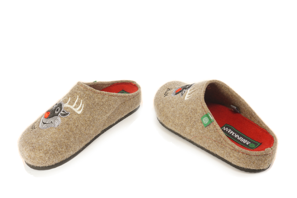 DR. BRINKMANN 320612-8 beige, kapcie damskie, sklep internetowy e-kobi.pl